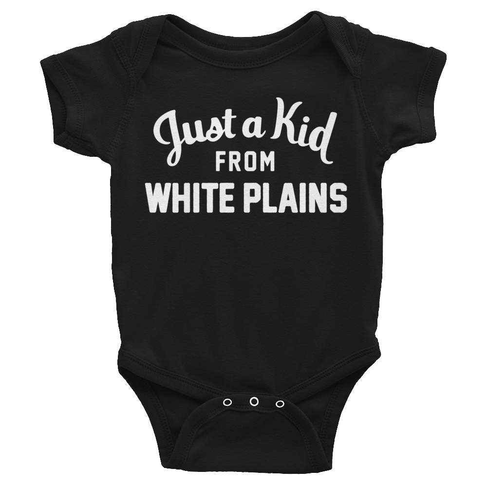 White Plains Onesie | Just a Kid from White Plains
