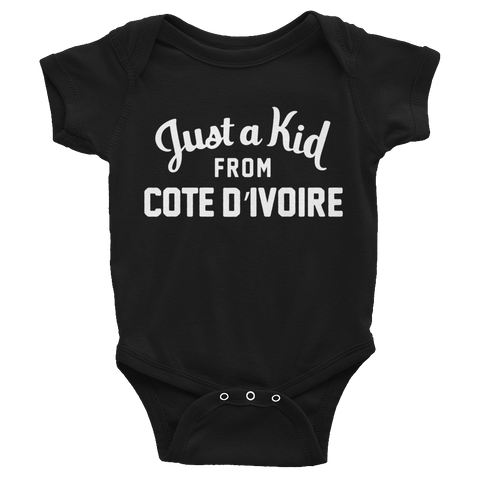 Cote d’Ivoire Onesie | Just a Kid from Cote d’Ivoire
