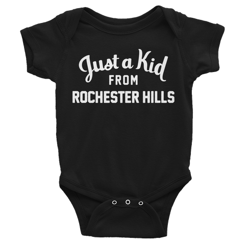 Rochester Hills Onesie | Just a Kid from Rochester Hills