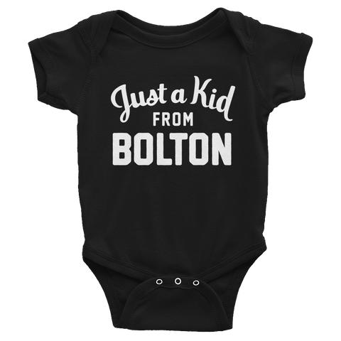 Bolton Onesie | Just a Kid from Bolton