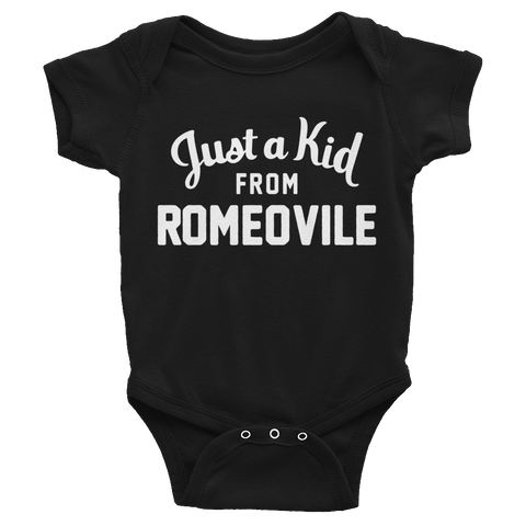Romeovile Onesie | Just a Kid from Romeovile