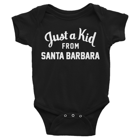 Santa Barbara Onesie | Just a Kid from Santa Barbara