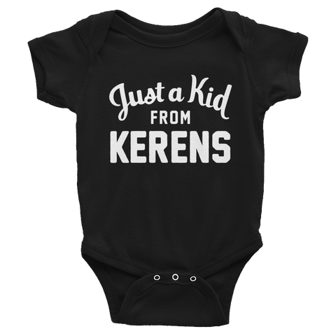 Kerens Onesie | Just a Kid from Kerens