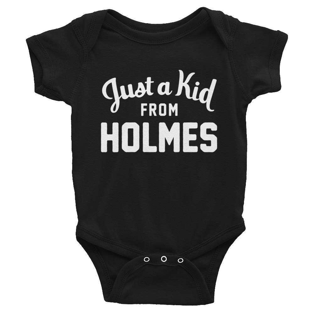 Holmes Onesie | Just a Kid from Holmes