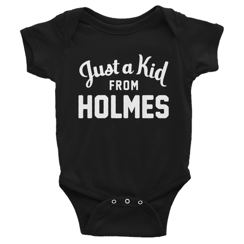 Holmes Onesie | Just a Kid from Holmes