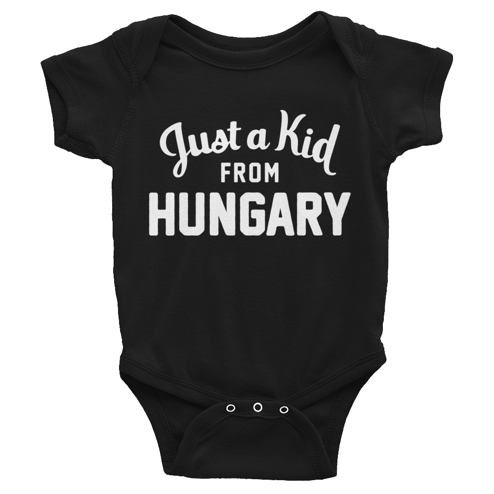 Hungary Onesie | Just a Kid from Hungary