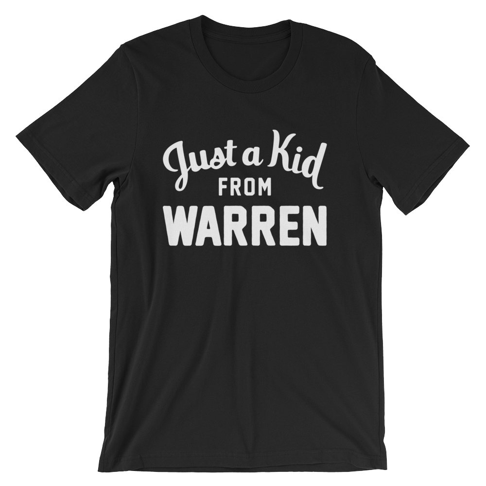 Warren T-Shirt | Just a Kid from Warren