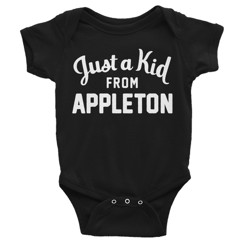 Appleton Onesie | Just a Kid from Appleton