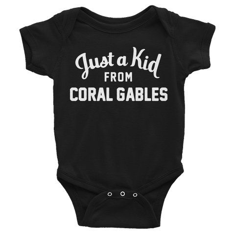 Coral Gables Onesie | Just a Kid from Coral Gables