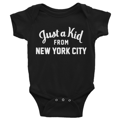 New York City Onesie | Just a Kid from New York City