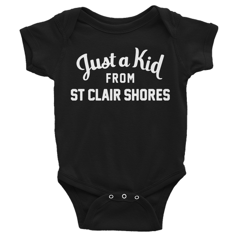 St. Clair Shores Onesie | Just a Kid from St. Clair Shores