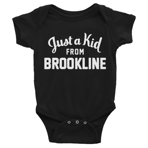Brookline Onesie | Just a Kid from Brookline