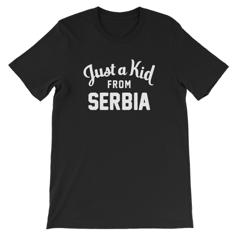 Serbia T-Shirt | Just a Kid from Serbia