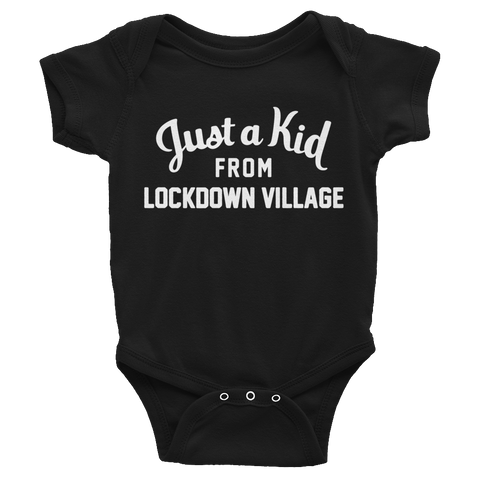 Lockdown Village Onesie | Just a Kid from Lockdown Village