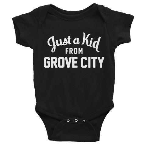 Grove City Onesie | Just a Kid from Grove City