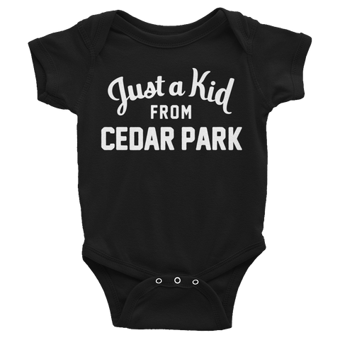 Cedar Park Onesie | Just a Kid from Cedar Park