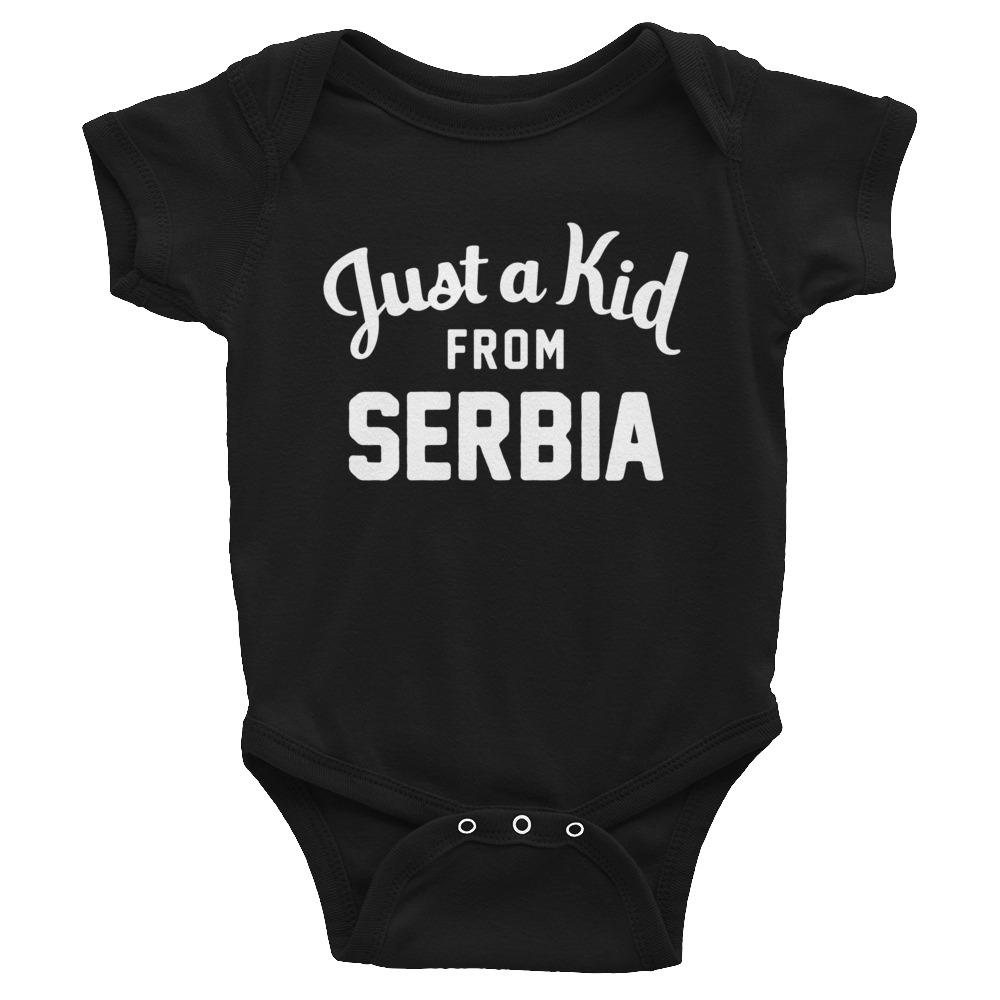 Serbia Onesie | Just a Kid from Serbia