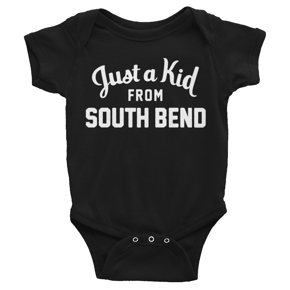 South Bend Onesie | Just a Kid from South Bend