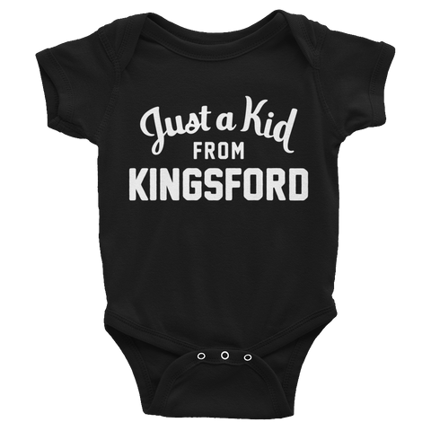 Kingsford Onesie | Just a Kid from Kingsford