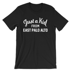 Unisex Black T-Shirt | East Palo Alto