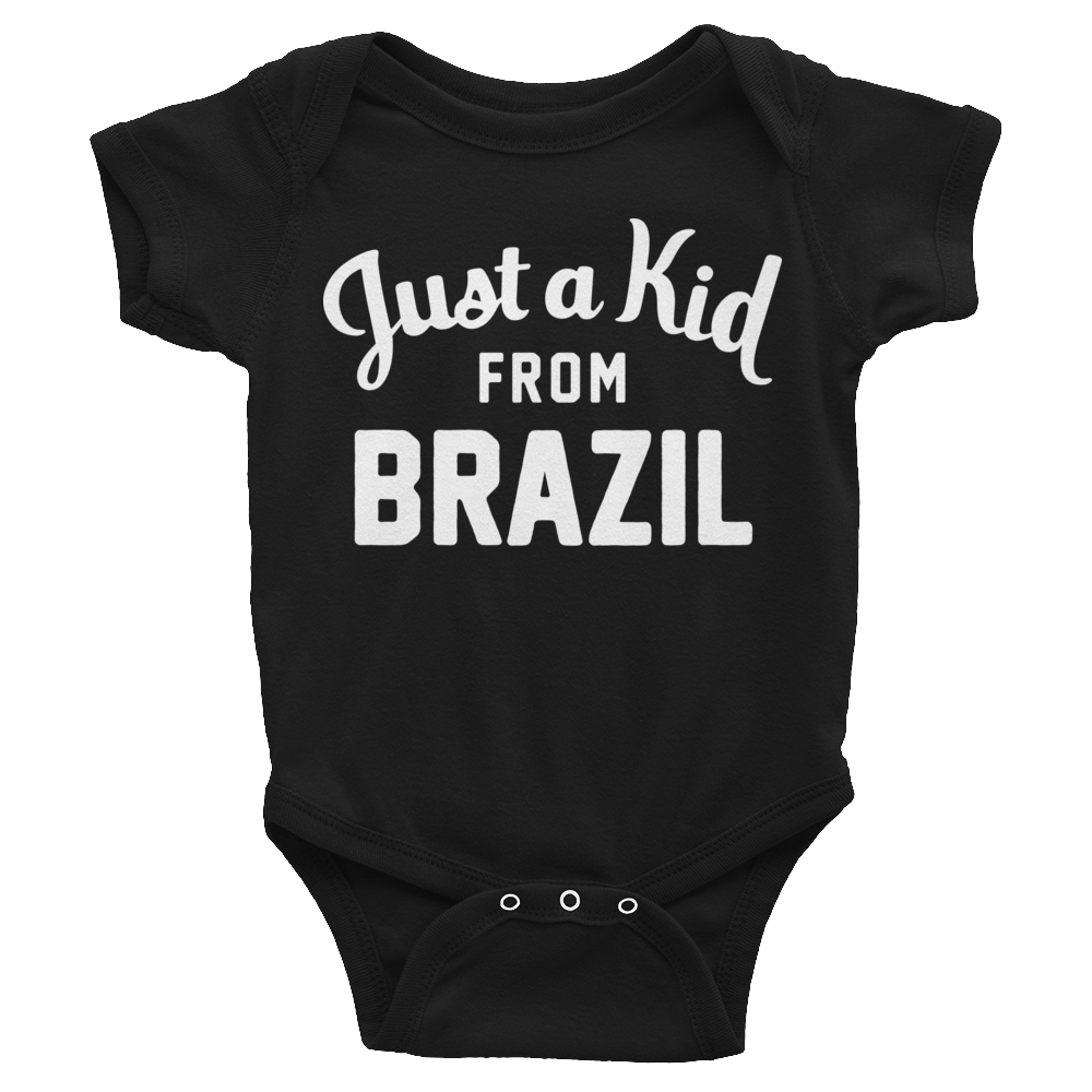 Brazil Onesie | Just a Kid from Brazil
