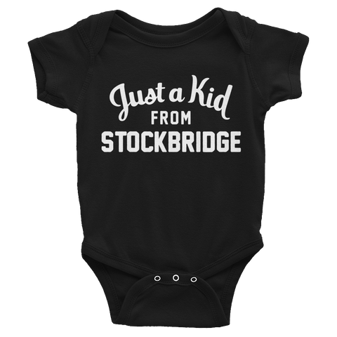Stockbridge Onesie | Just a Kid from Stockbridge