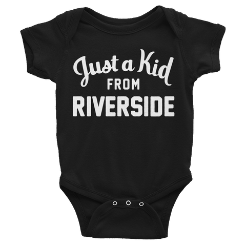 Riverside Onesie | Just a Kid from Riverside