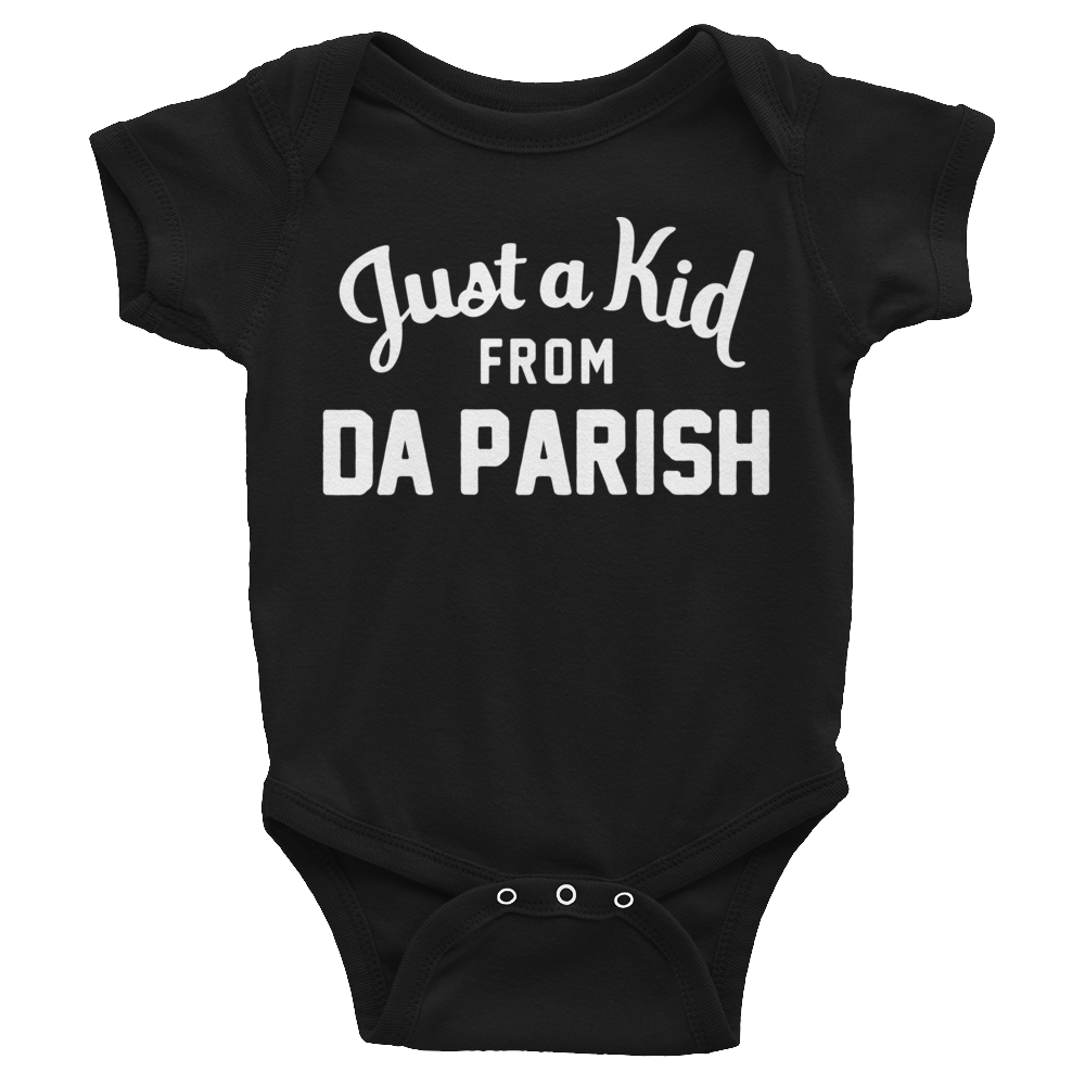 Da Parish Onesie | Just a Kid from Da Parish