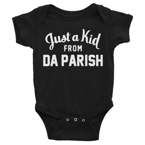 Da Parish Onesie | Just a Kid from Da Parish