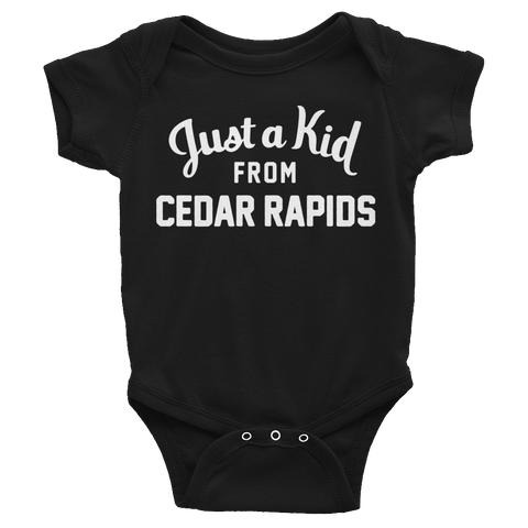 Cedar Rapids Onesie | Just a Kid from Cedar Rapids