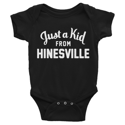 Hinesville Onesie | Just a Kid from Hinesville