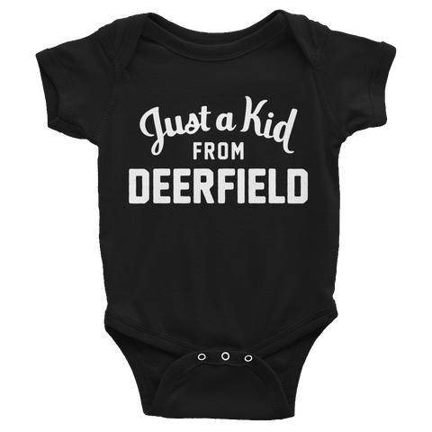 Deerfield Onesie | Just a Kid from Deerfield