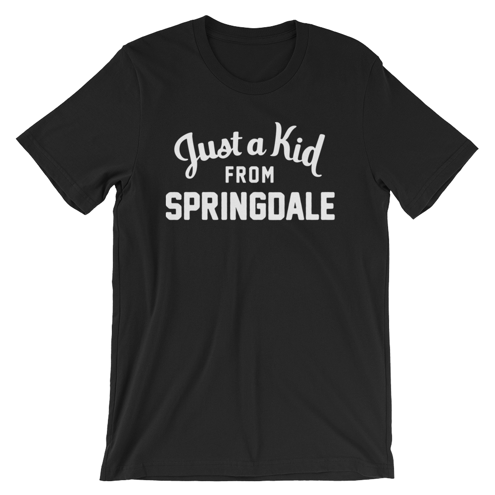 Springdale T-Shirt | Just a Kid from Springdale