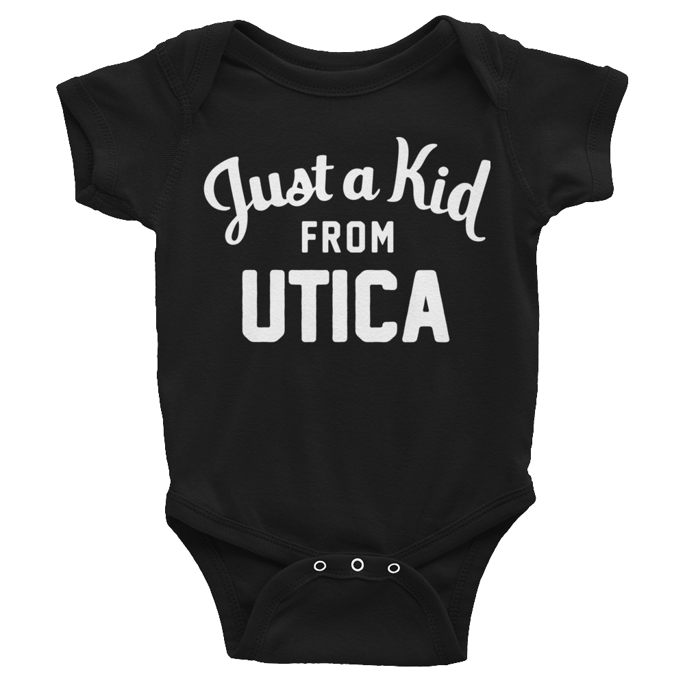 Utica Onesie | Just a Kid from Utica