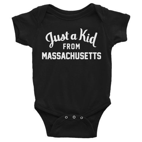Massachusetts Onesie | Just a Kid from Massachusetts