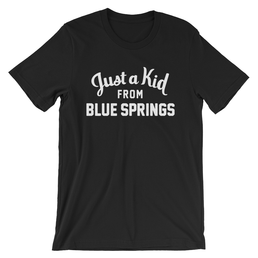 Blue Springs T-Shirt | Just a Kid from Blue Springs