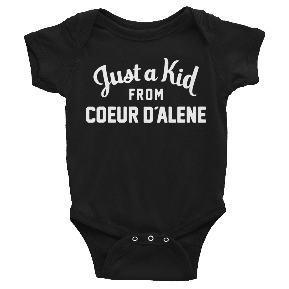 Coeur d'Alene Onesie | Just a Kid from Coeur d'Alene