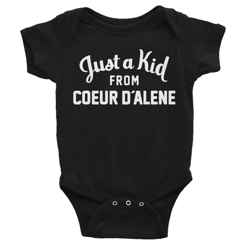 Coeur d'Alene Onesie | Just a Kid from Coeur d'Alene