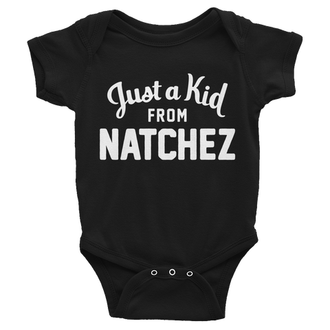 Natchez Onesie | Just a Kid from Natchez