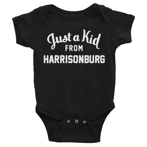 Harrisonburg Onesie | Just a Kid from Harrisonburg