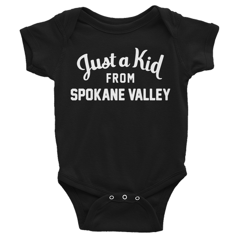 Spokane Valley Onesie | Just a Kid from Spokane Valley