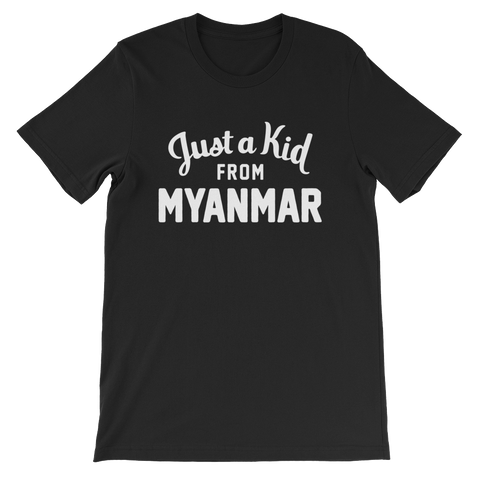 Myanmar T-Shirt | Just a Kid from Myanmar