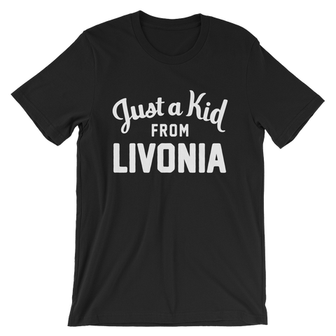 Livonia T-Shirt | Just a Kid from Livonia