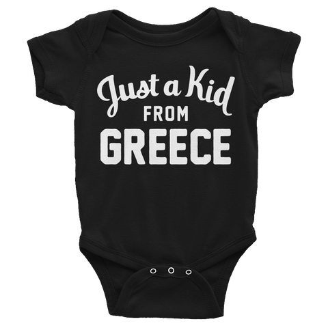 Greece Onesie | Just a Kid from Greece