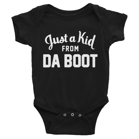 Da Boot Onesie | Just a Kid from Da Boot