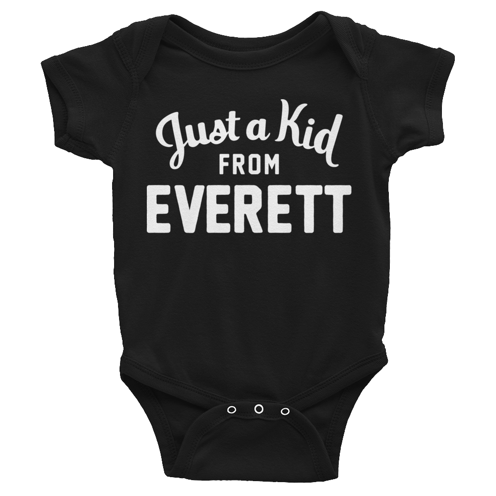 Everett Onesie | Just a Kid from Everett