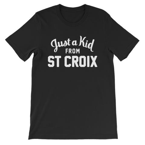 St Croix T-Shirt | Just a Kid from St Croix