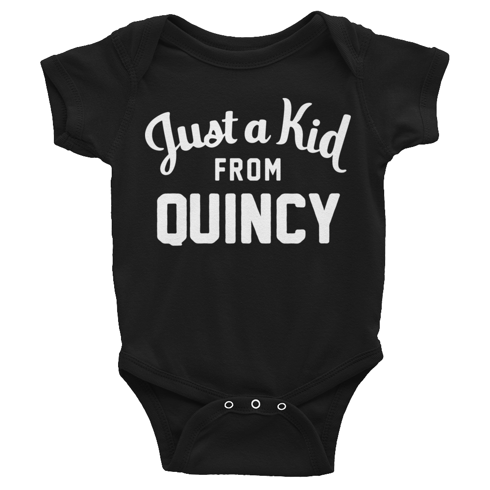 Quincy Onesie | Just a Kid from Quincy