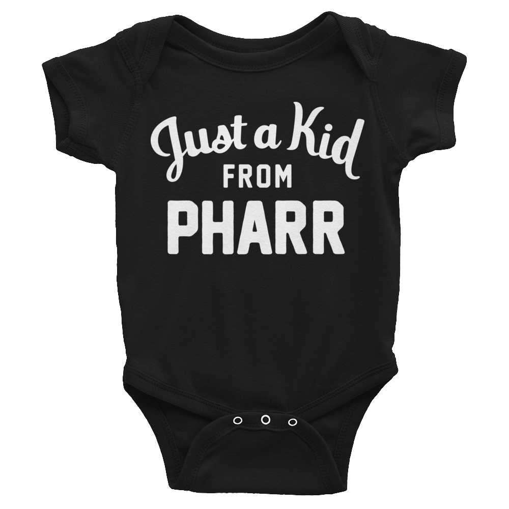 Pharr Onesie | Just a Kid from Pharr