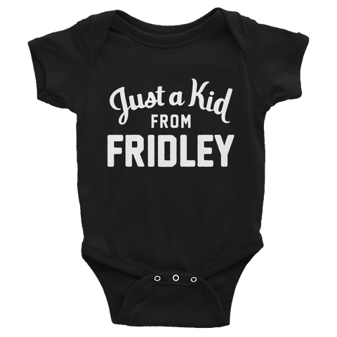Fridley Onesie | Just a Kid from Fridley